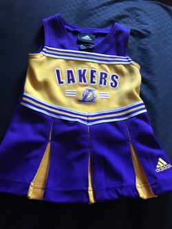 Adidas Lakers cheerleader dress
