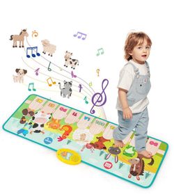 Floor Piano Mat for Toddlers Baby Musical Touch Dancing Keyboard Play Mat