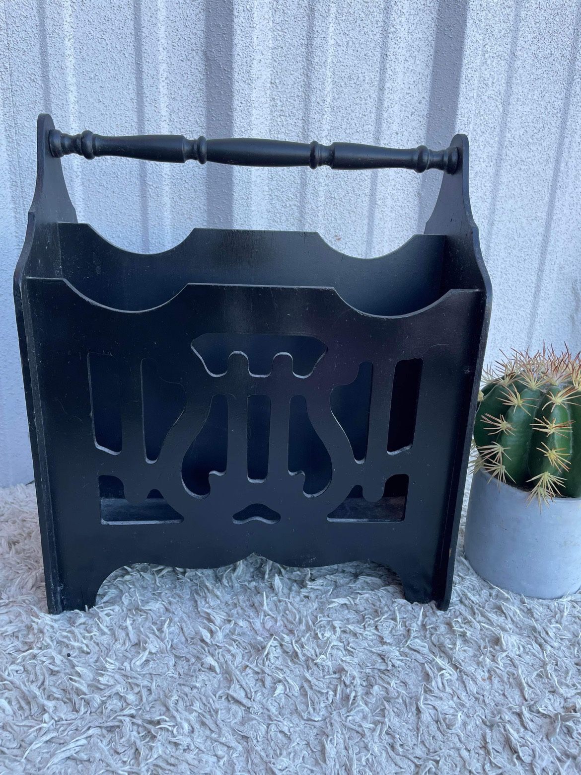 Vintage Magazine Rack