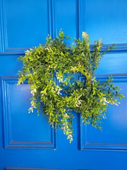 Faux Greens 13 Inch Wreath