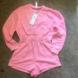 Pink Alo Sweatershirt