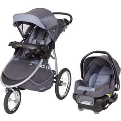 Baby Trend Expedition Race Tec Jogger Travel System, Ultra Grey