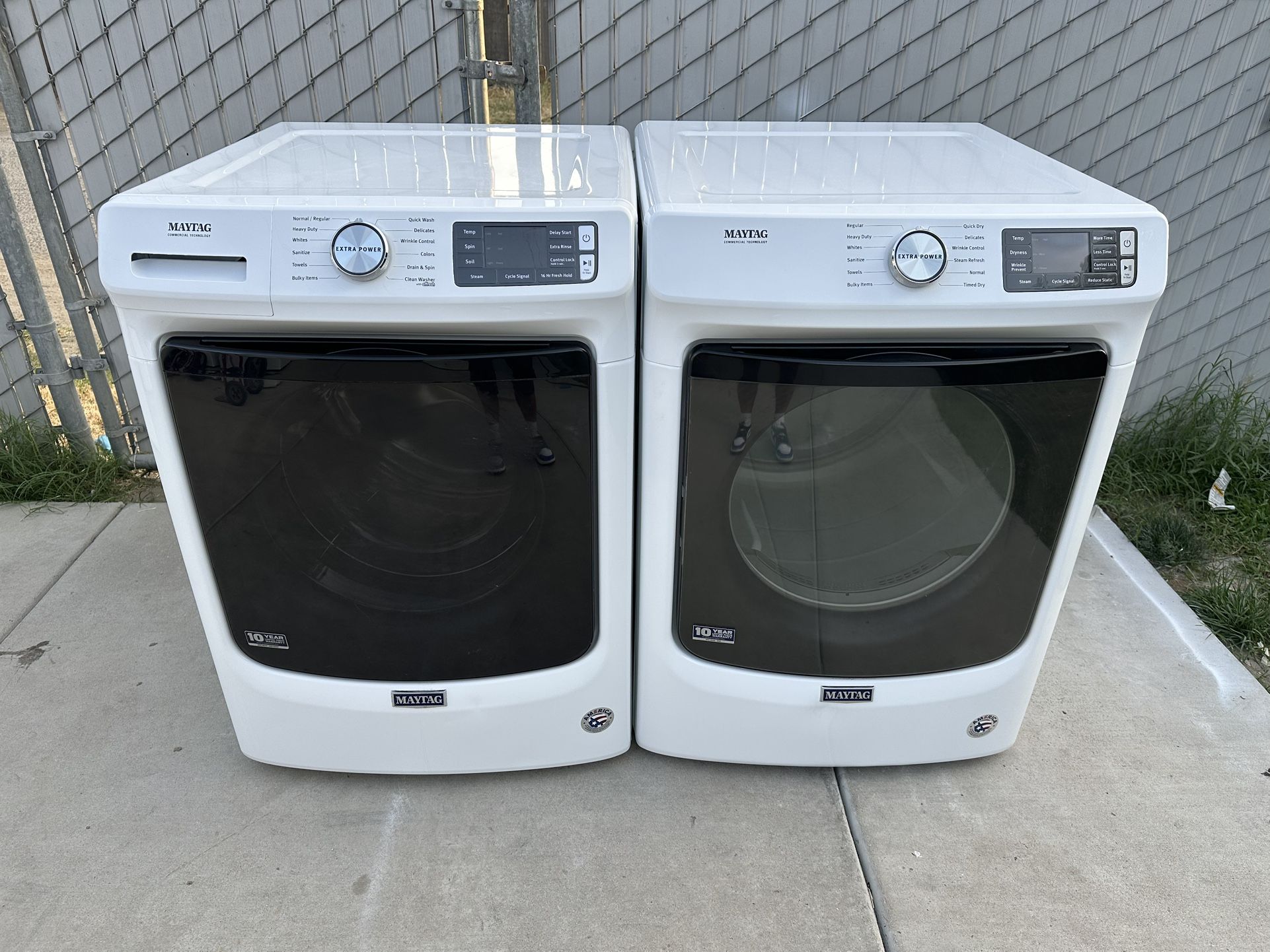 Maytag Washer&Dryer $580 With Warranty