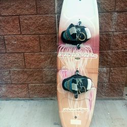 Blindside Hyperlyte Water Wakeboard 144cm With Bindings
