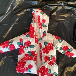 Girls Warm Puffy Jacket