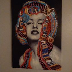 Marilyn Monroe painting