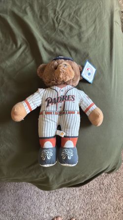 Vintage Padres MLB Teddy Bear Plush