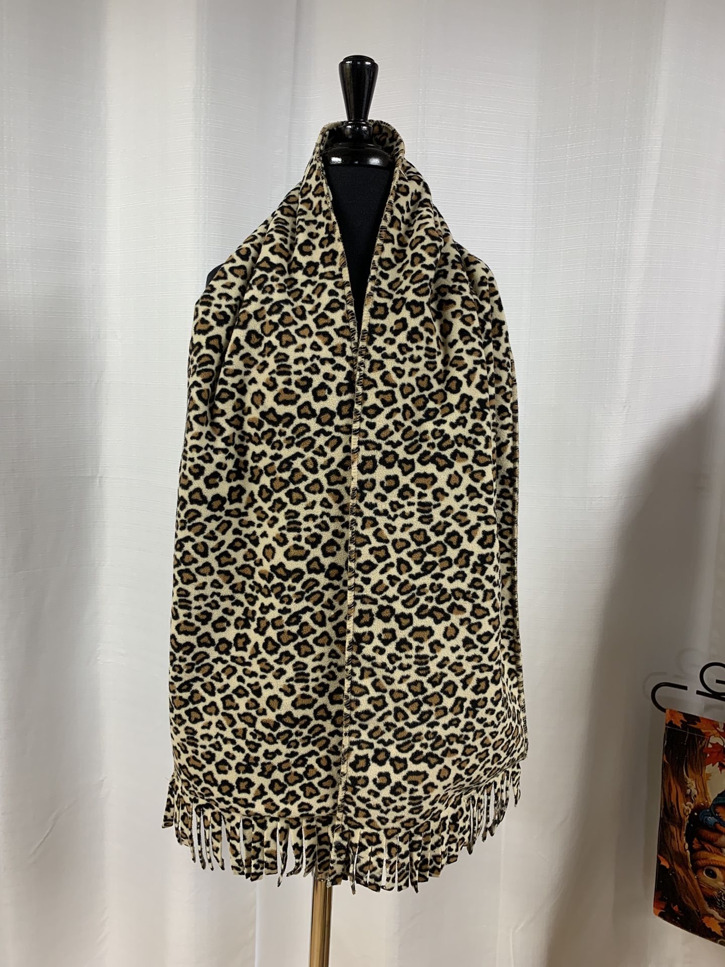 Leopard Print Scarf