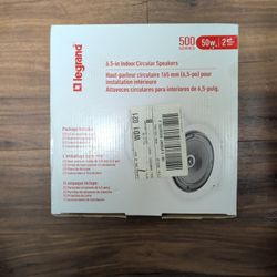 6.5in Indoor Circular Speakers