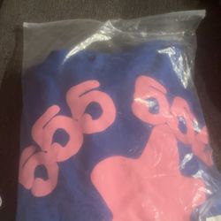 Authentic Sp5der Beluga Hoodie Size L