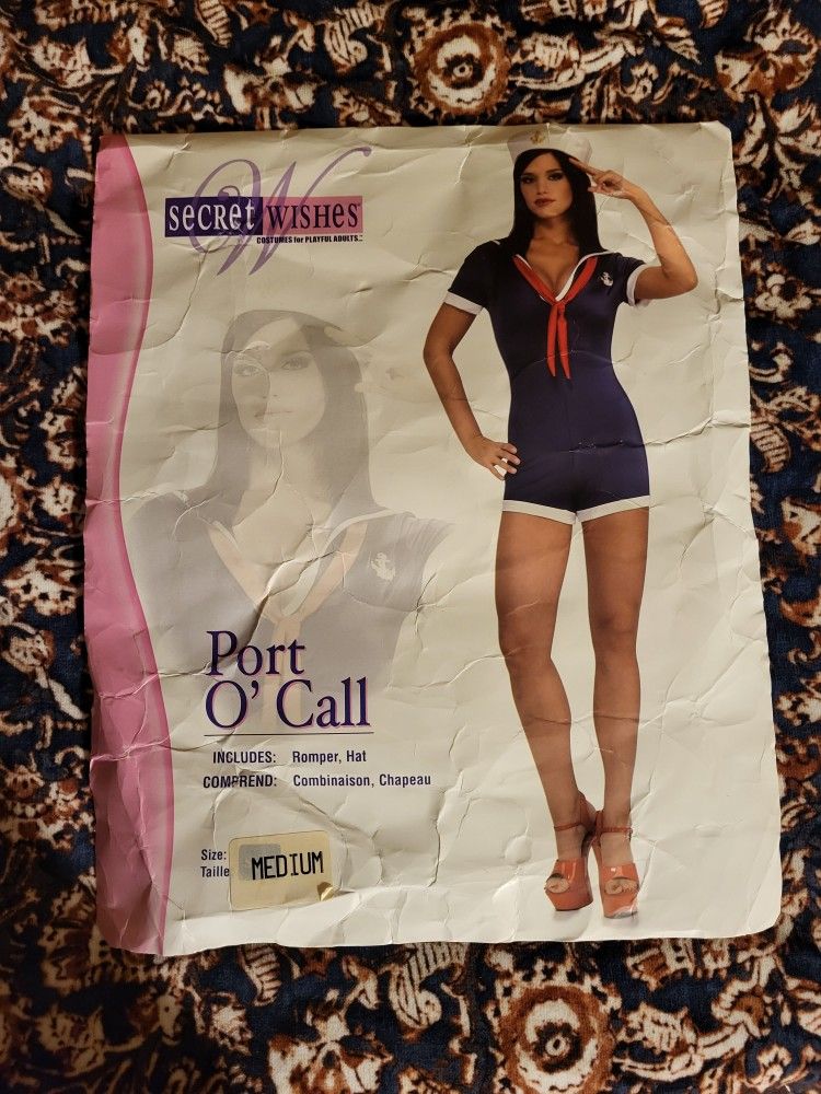 Women's Sailor Halloween costume MEDIUM