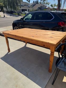 Large dining table