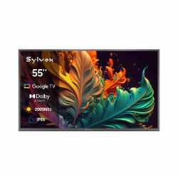 Sylvox Pool Pro 3.0 55” Full Sun Smart 4K UHD Outdoor TV (Model: OT55A2A1GF, Space Gray).