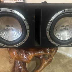 Dual 12” Power Acoustik Subwoofers w/ Custom Ported Box – LOUD & Clean 