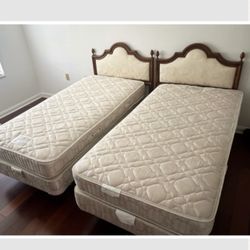 Twin Matress And Boxspring Sets Simmons Maxpedic 