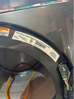 Electrolux front load washer and gas dryer