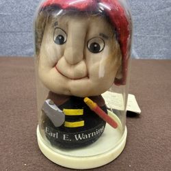 Russ Preserved Personalities Fireman Earl E Warning Doll w Dome Tag Vintage