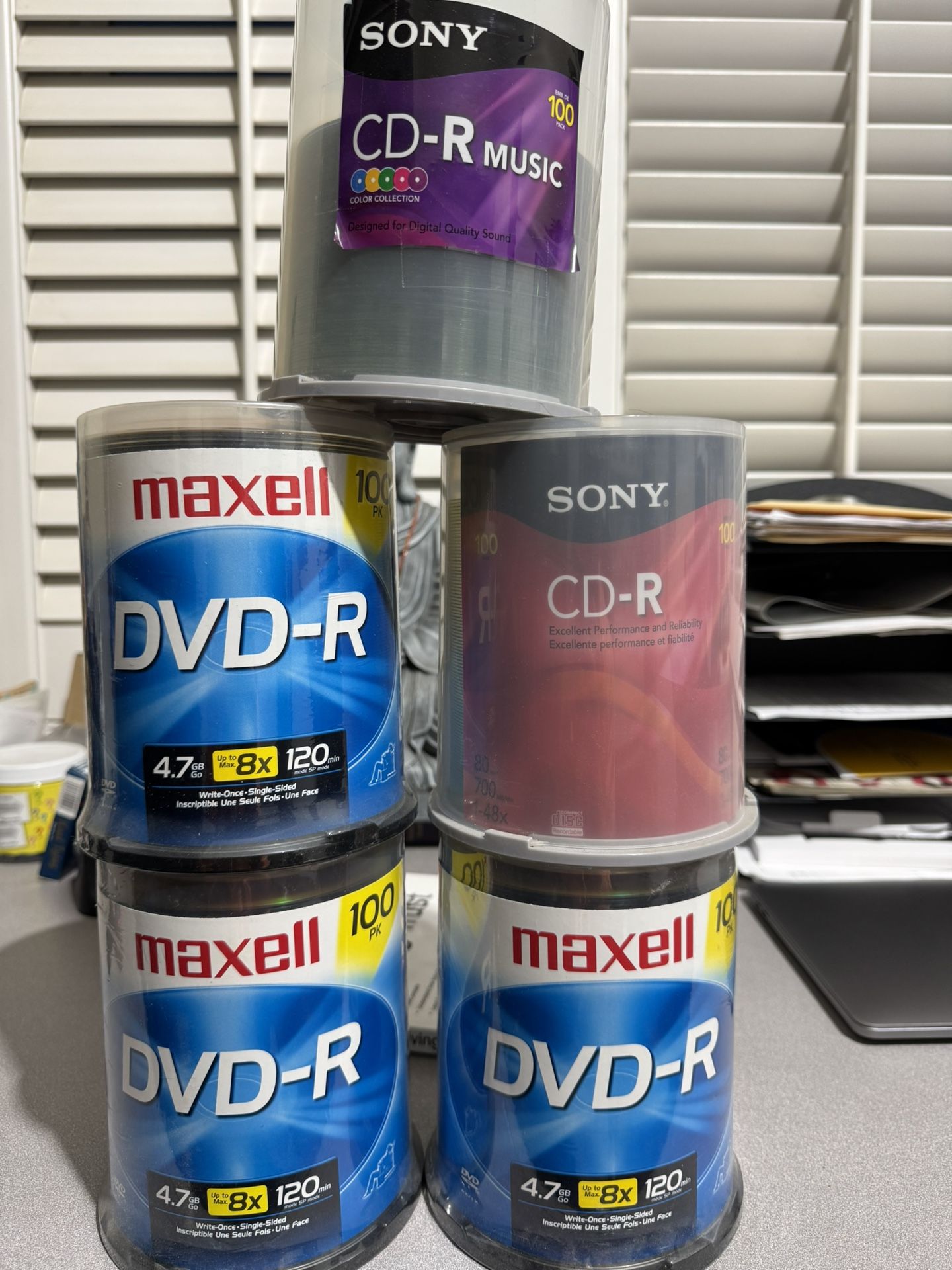 DVD-R And CD-R Pack