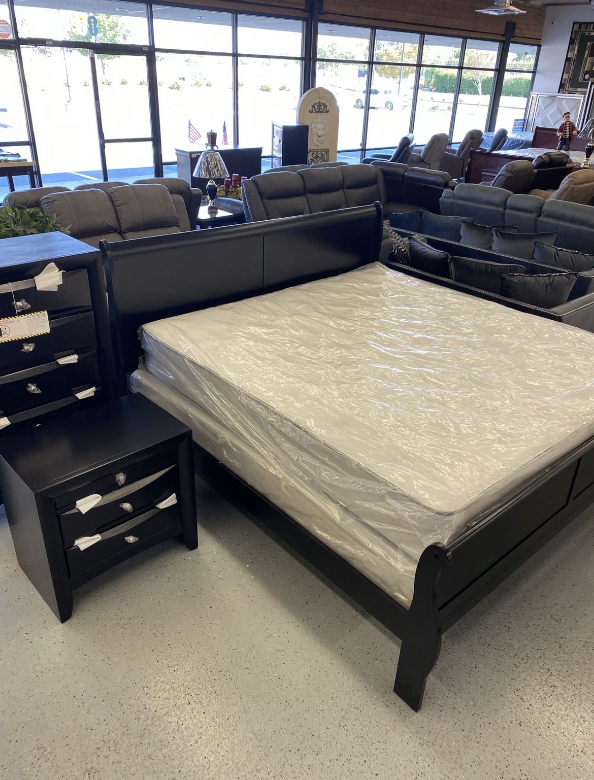 Furniture, Mattress, Boxspring, Bunkbed, Bed Frame, Chest Dresser, Nightstand