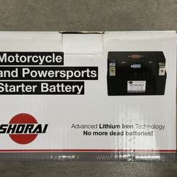Brand New Shorai Lithium Ion Battery Motorcycle LFX14A4-BS12 Honda Yamaha Suzuki Kawasaki Ducati 