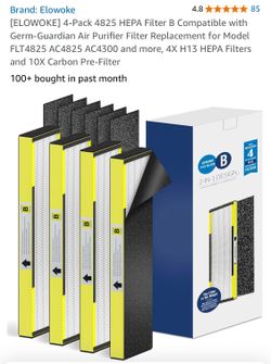 Germ Guardian Filter B Replacement (4-Pack)