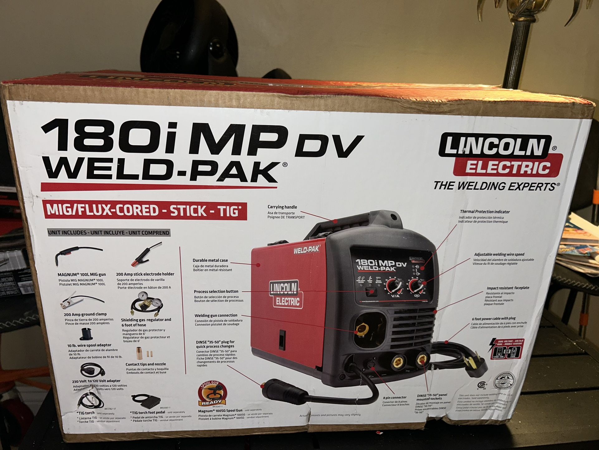 Lincoln Electric 180i MP Weld-Pak Multi-Process Welder