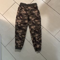 Kids Long Camo Pants