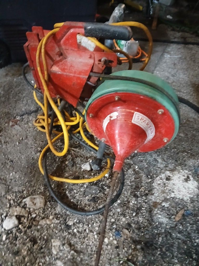 Spartan Model 81 drain machine