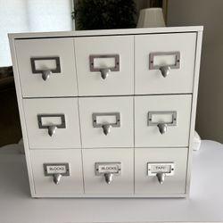 White Craft Organizers