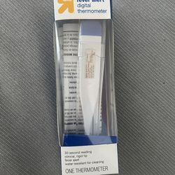 Brand New Digital Thermometer – Up & Up – 30-Second Reading, Unused 