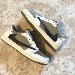 Jordan 1 Travis Scott Medium Olive