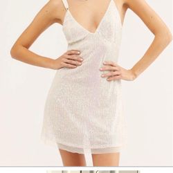 Brand new Free People Women's White and Cream Dress size XS