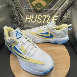 Nike Giannis Immortality 3 White Light Photo Blue Men’s Sz 12