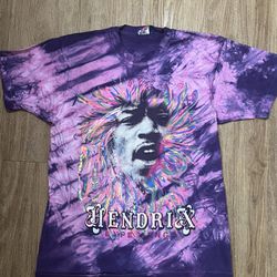 Vintage Jimmy Hendrix Tie Dye Shirt