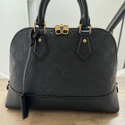 Louis Vuitton Alma PM Empreinte Black
