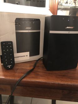 Bose SoundTouch 10 Wi-Fi Bluetooth Speaker works with Alexa  Black