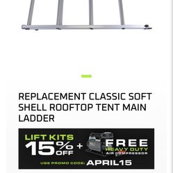 Brand New Roof Top Tent  Ladder