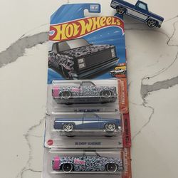Hot wheels Silverados