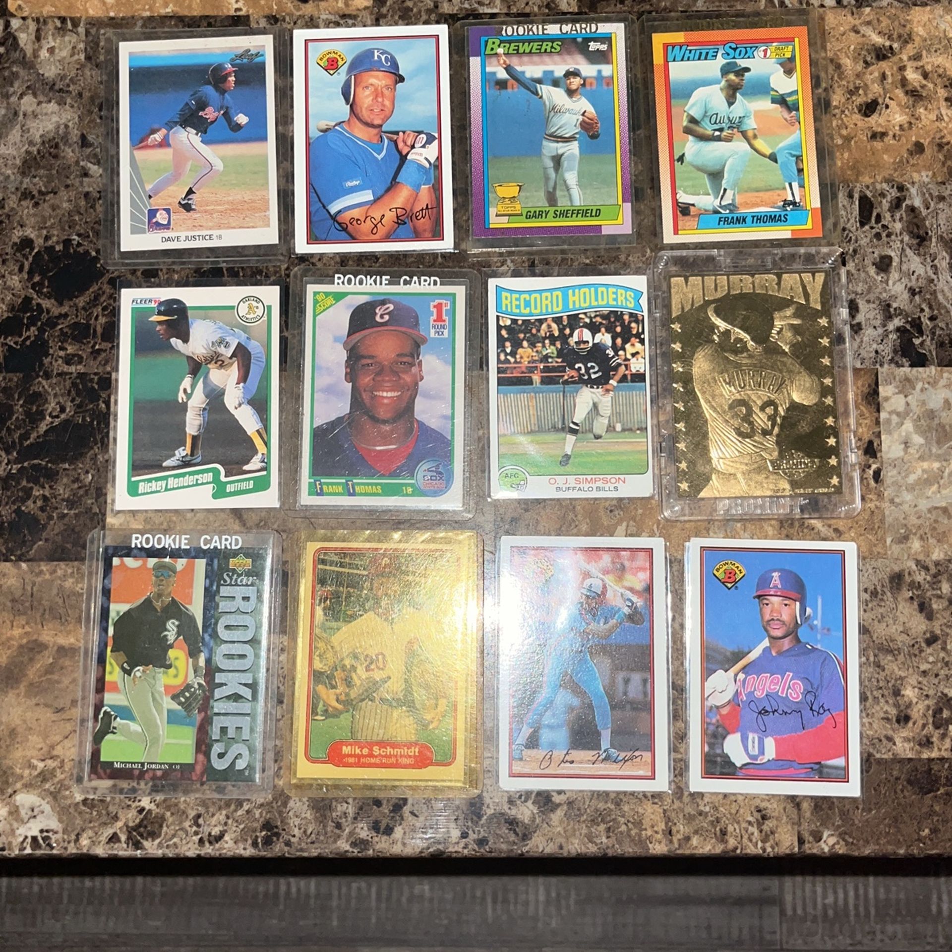 Old Baseball Cards In Football
