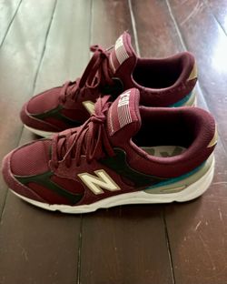 Burgundy New Balance X-90 size 7 Women