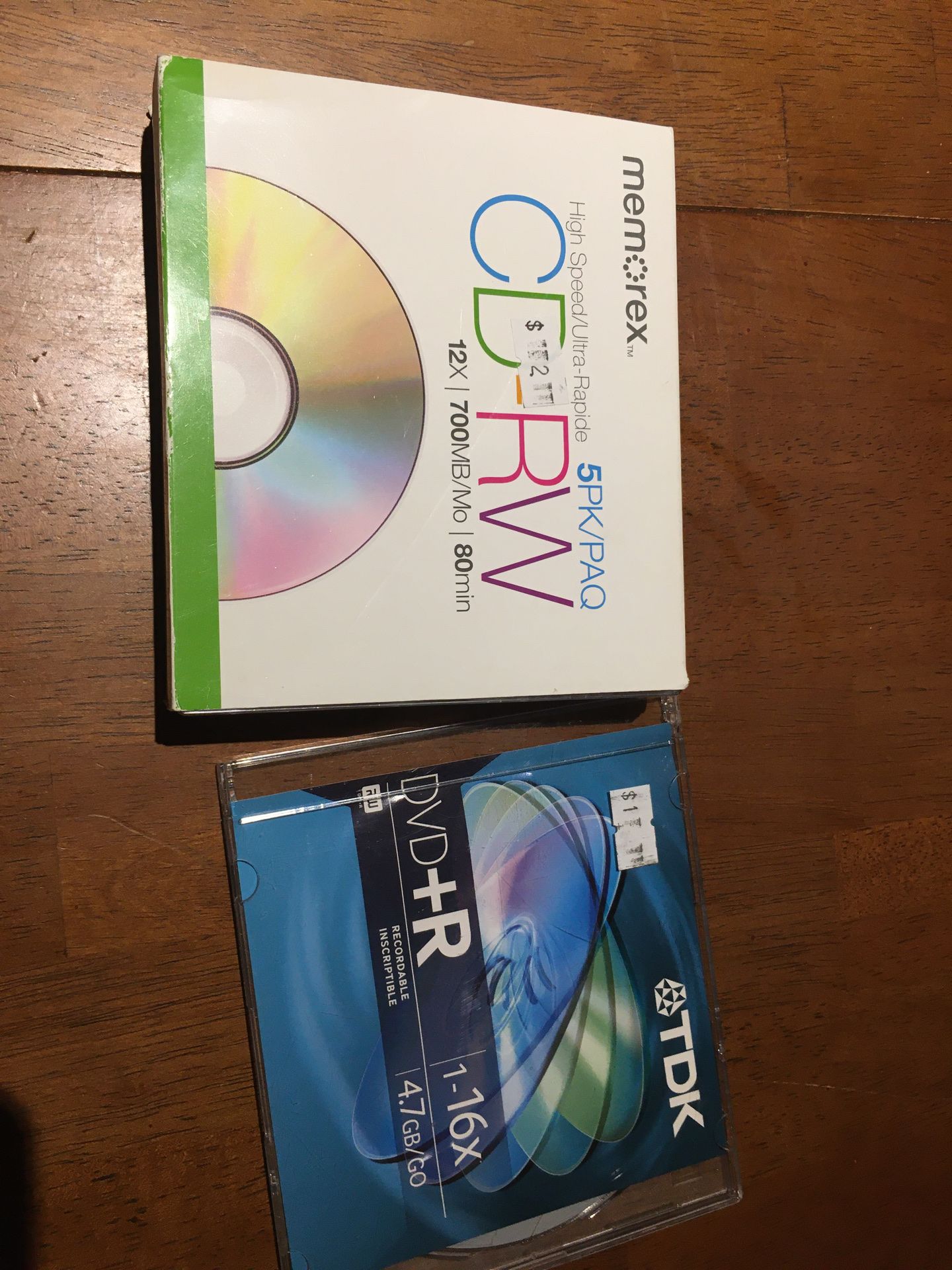 NEW 5 pk CDs & 1 DVD+R