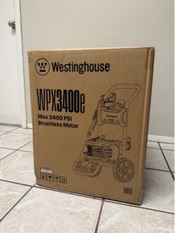 NEW IN BOX Westinghouse WPX3400e Electric Pressure Washer, 3400 Max PSI and 2.0 Max GPM,