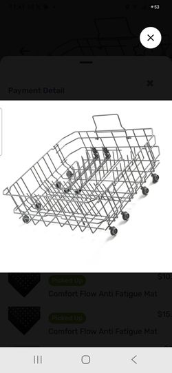 Brand new bottom replacement rack for a General Electric dishwasher
