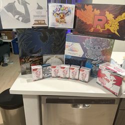 Factory Sealed Pokemon Boxes ETB,UPC, SPC Booster Bundles And Boxes