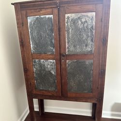 Antique Pennsylvania Furniture Pie Safe Cabinet 
