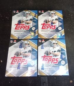 2026 Topps Flagship Football Mega Box Lot $160