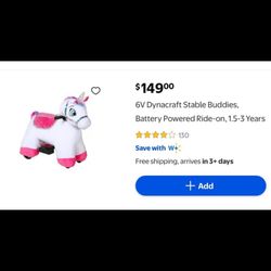 Dynacraft Stable Buddy Unicorn