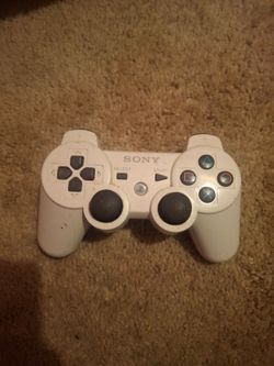 Used Official Sony DualShock 3 Controller (PS3) – Ceramic White