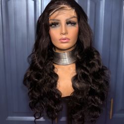 WIG 100% HUMAN HAIR VIRGIN 30” 
