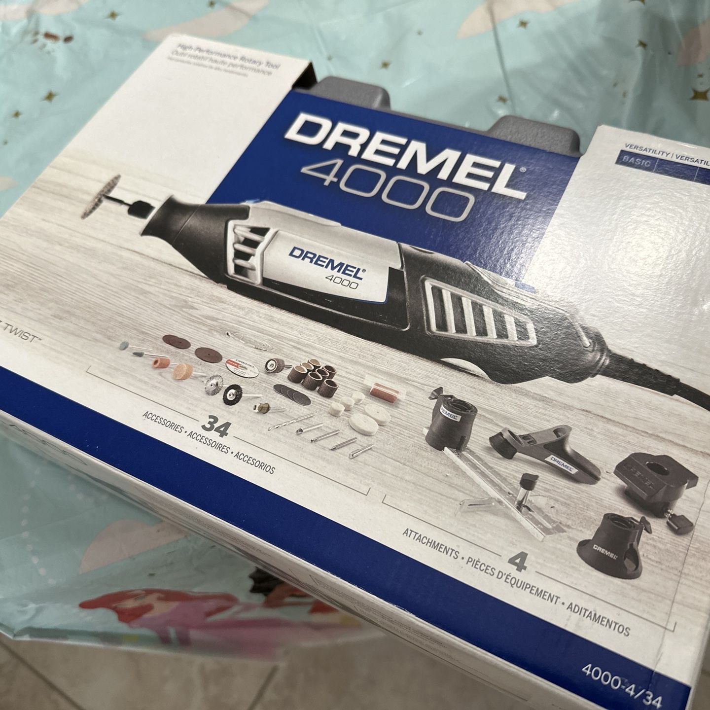Dremel 4000-4-34 High Performance Variable-Speed Rotary Tool Kit